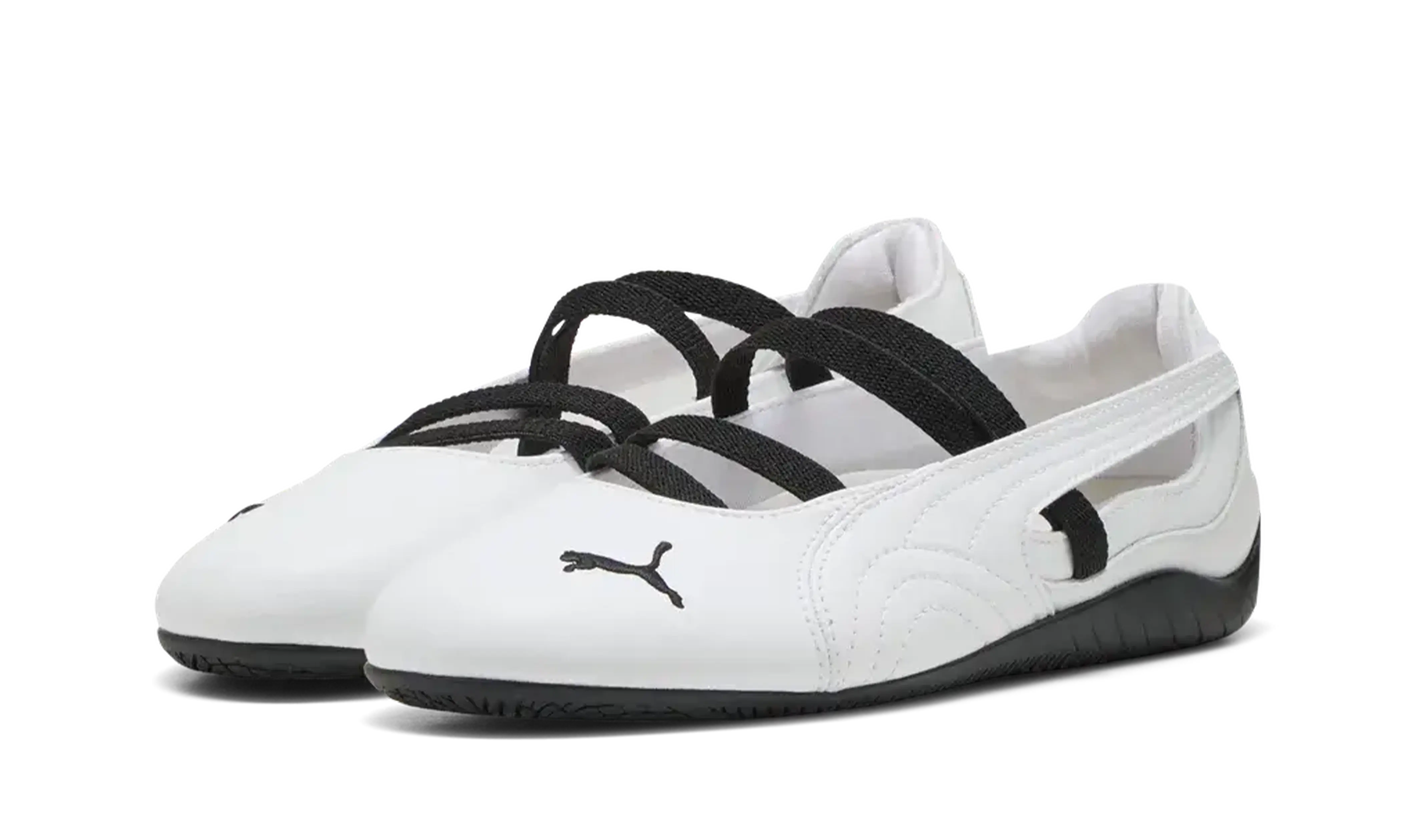 Puma Mujer Speedcat Ballet White Black - Image 2