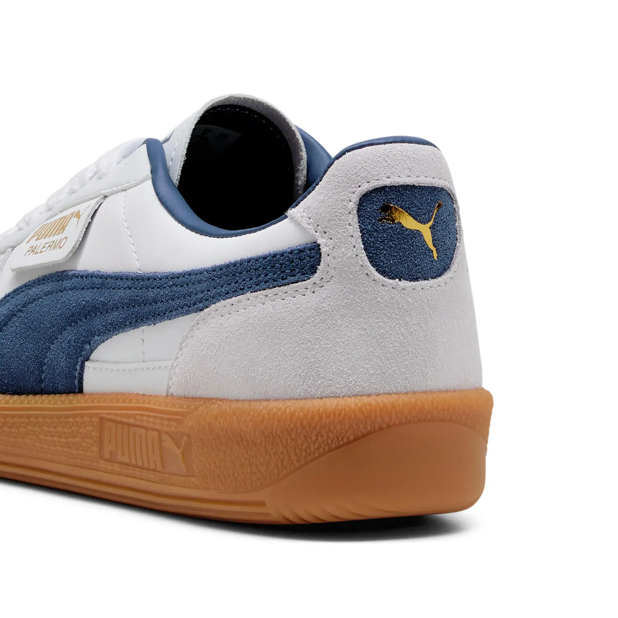 Puma Palermo Lth White Dark Indigo - Image 4
