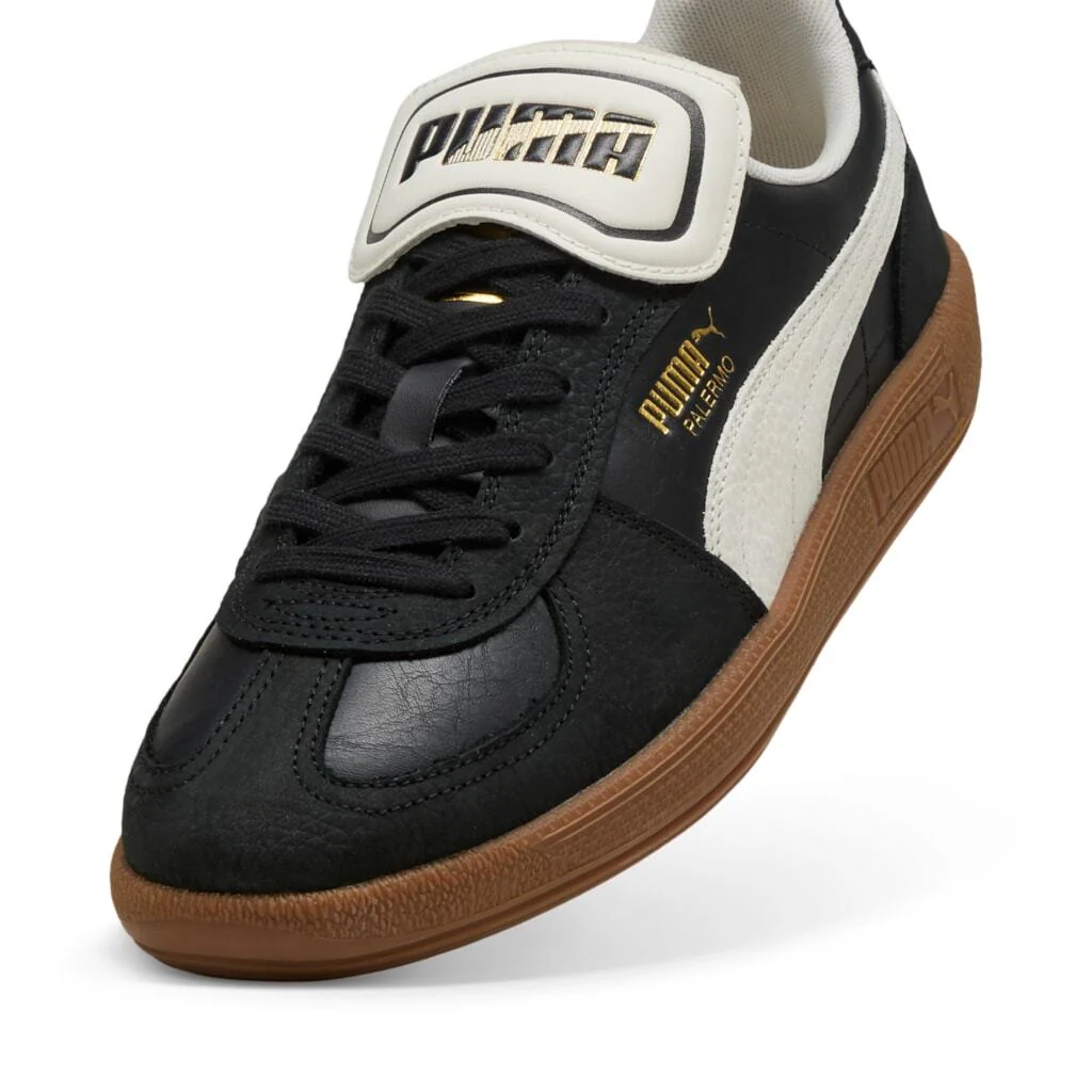Puma Mujer Palermo Premium Black White Gum - Image 4