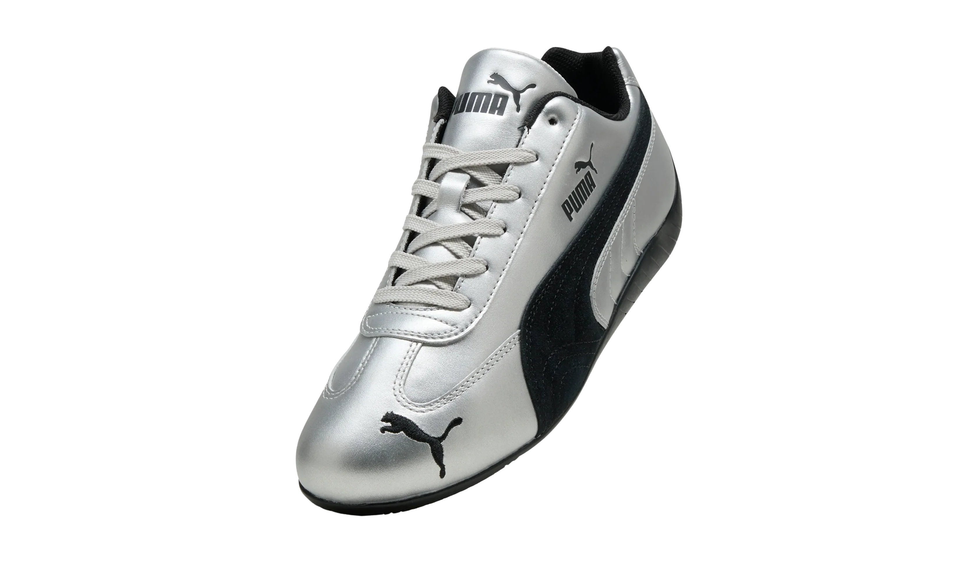 Puma Mujer Speedcat Metallic Silver Black - Image 3