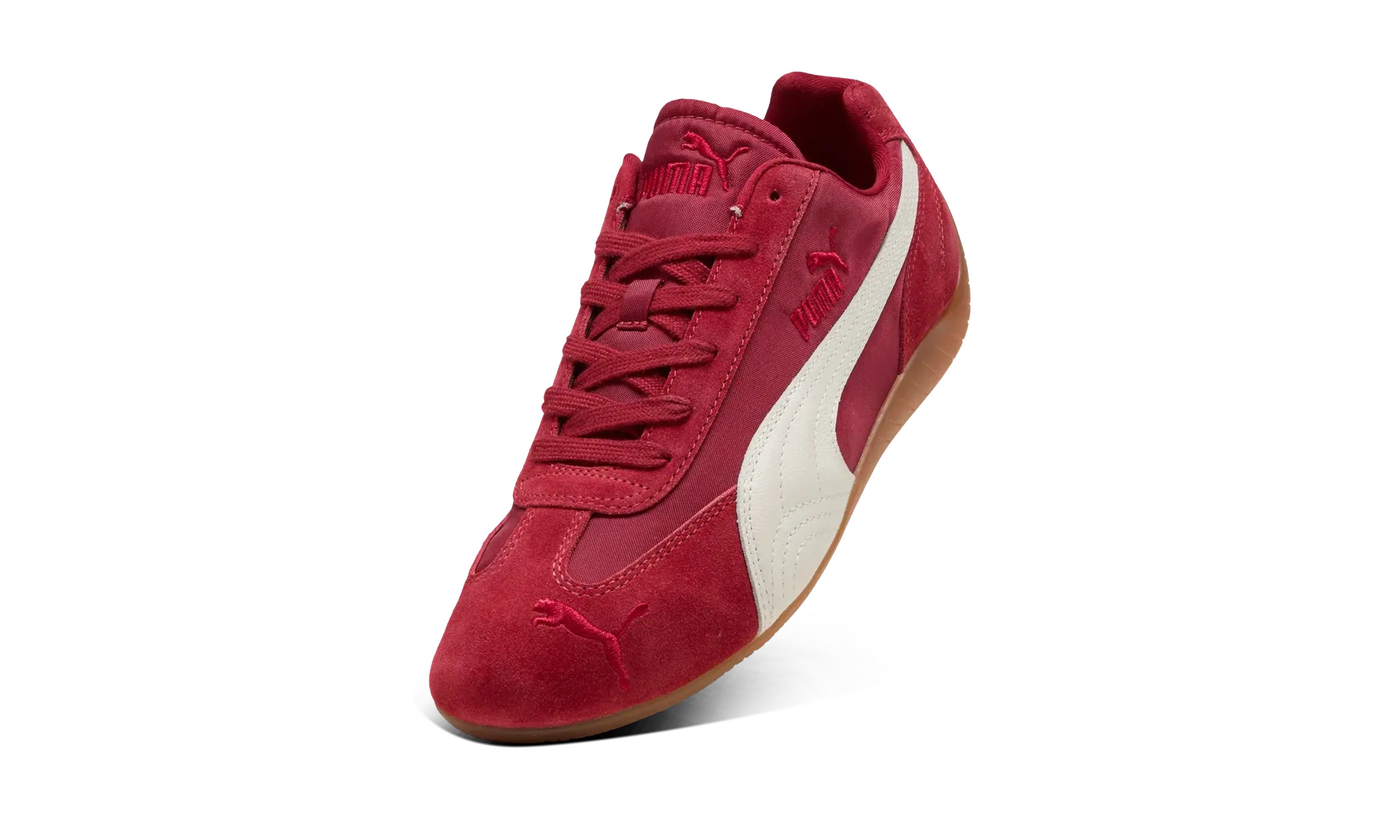 Puma Speedcat Nylon Dark Crimson White - Image 3