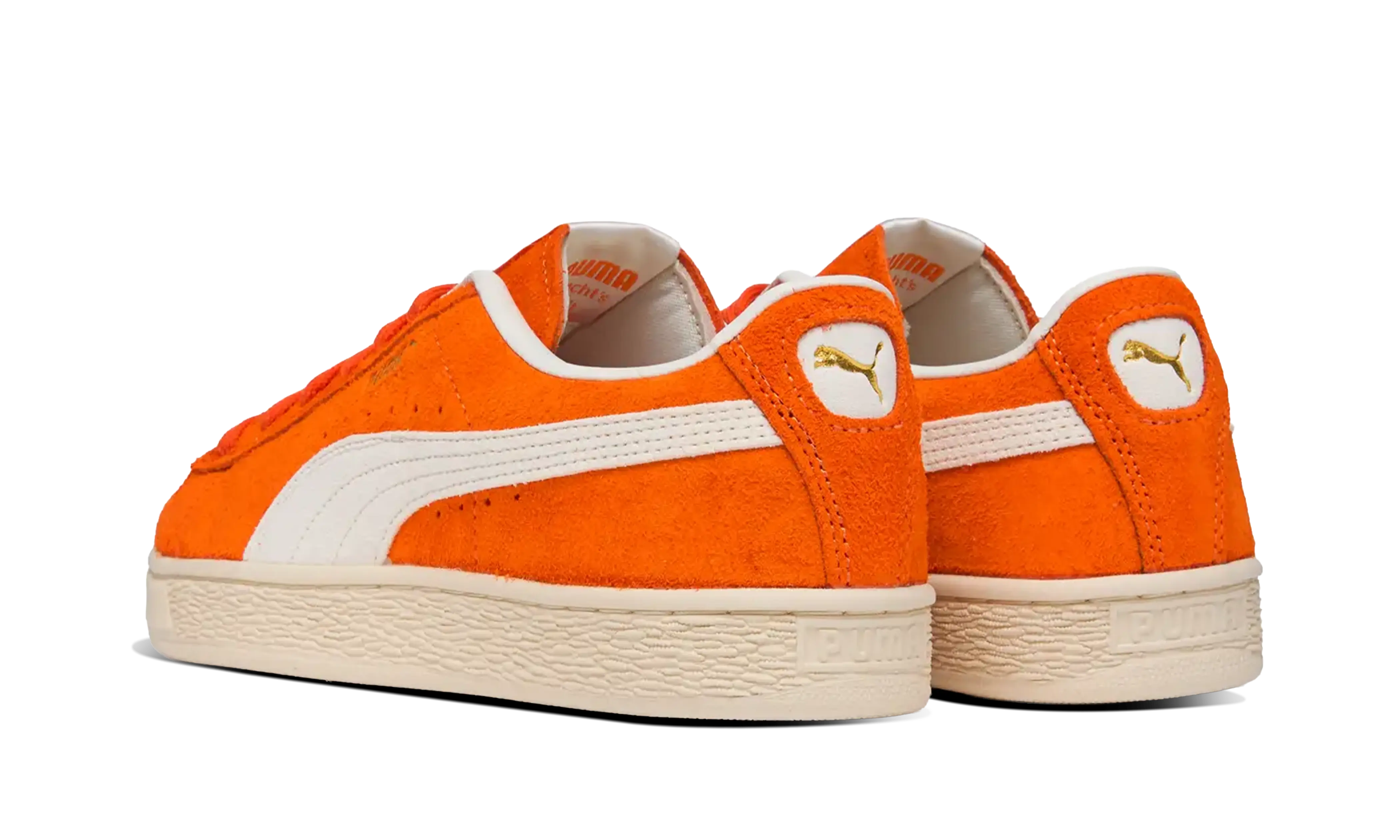 Puma Suede Charles F. Stead Orange Glo White - Image 3