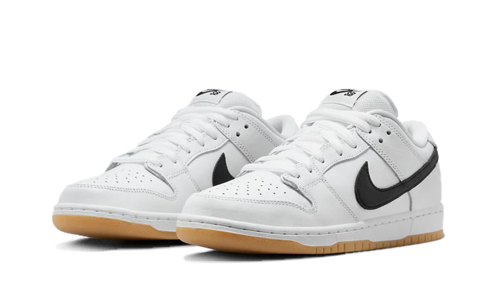 Nike SB Dunk Low Pro White Gum - Image 2