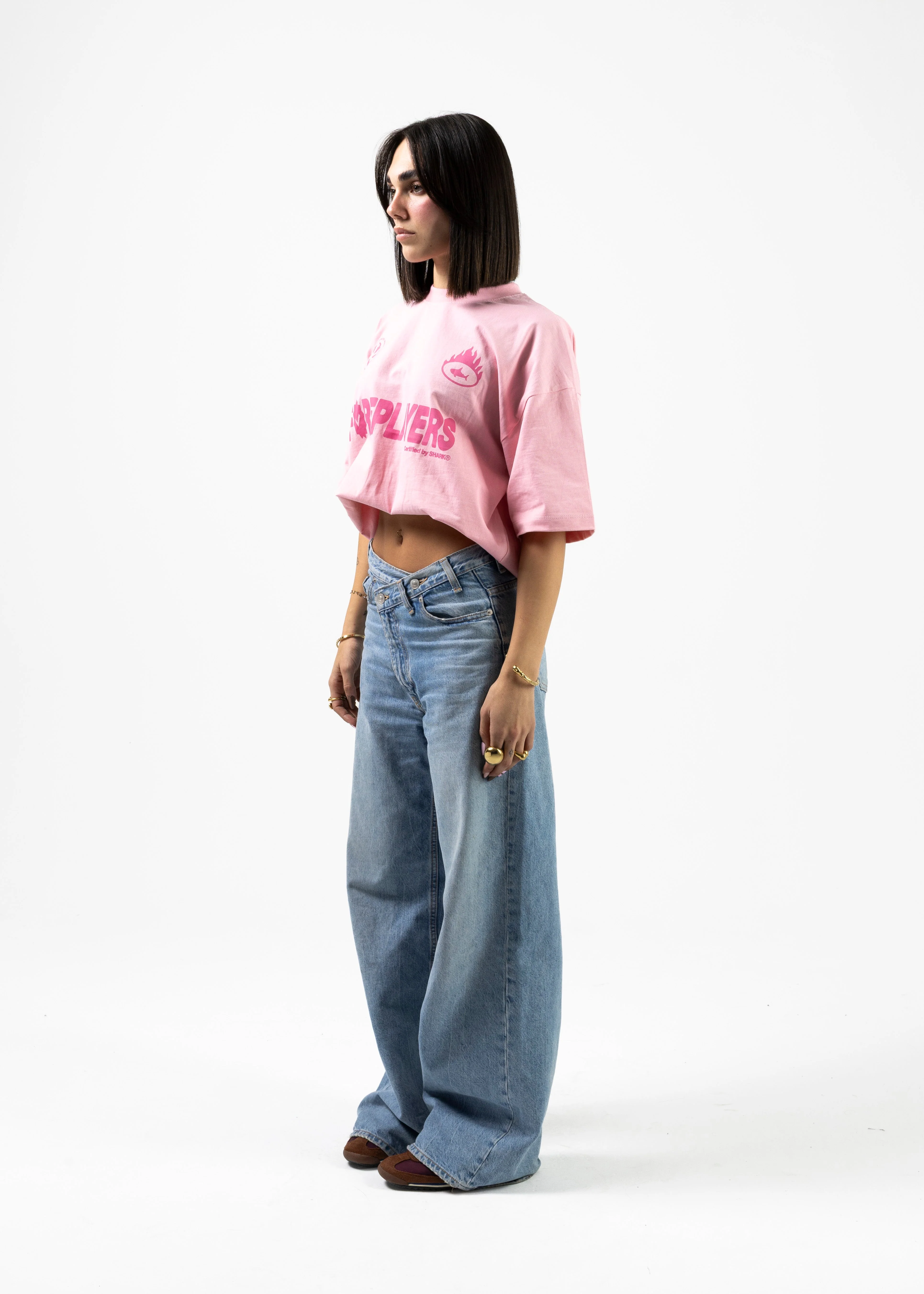 SHARK Foreplayers Pink Tee - Image 5