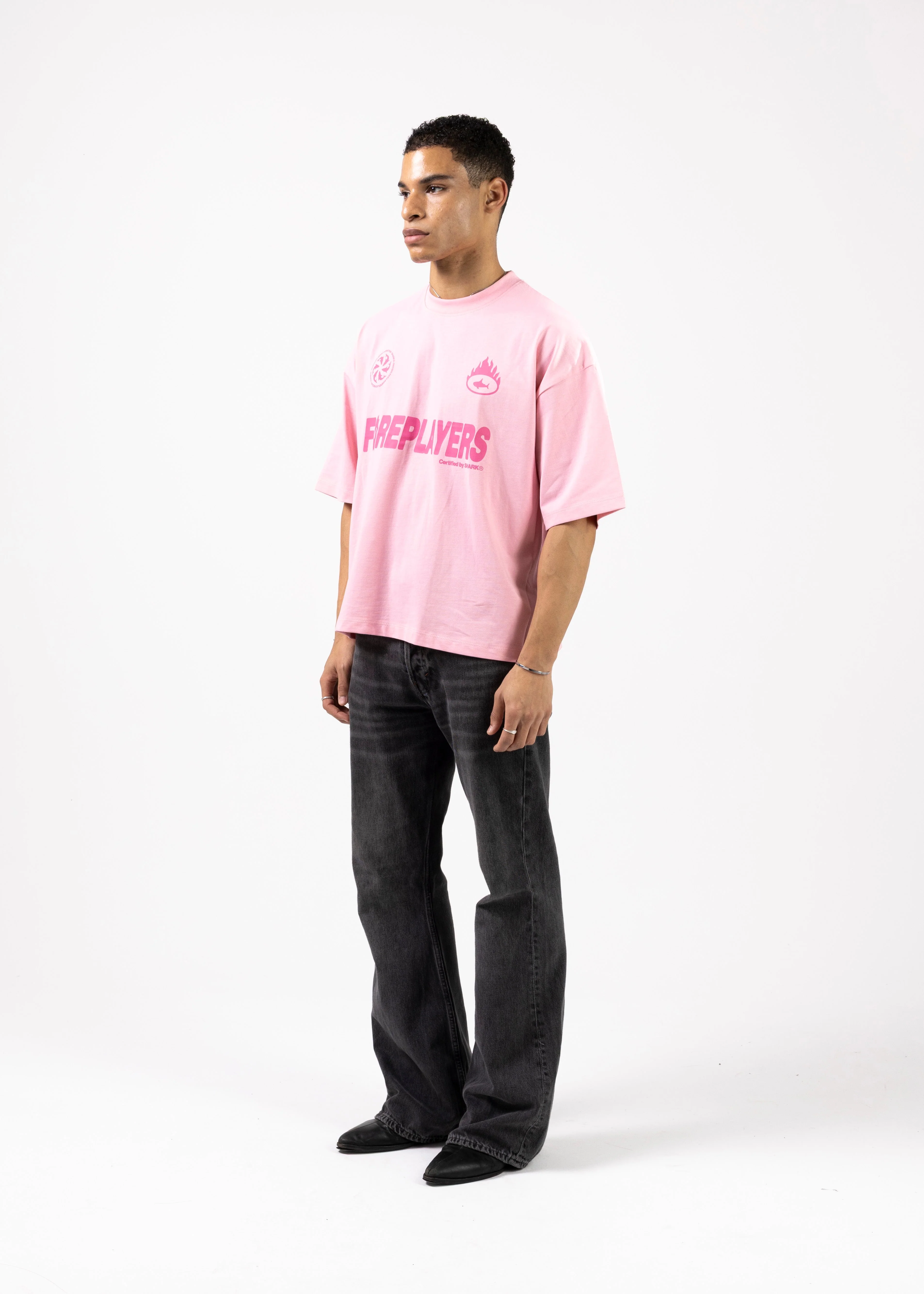 SHARK Foreplayers Pink Tee - Image 7