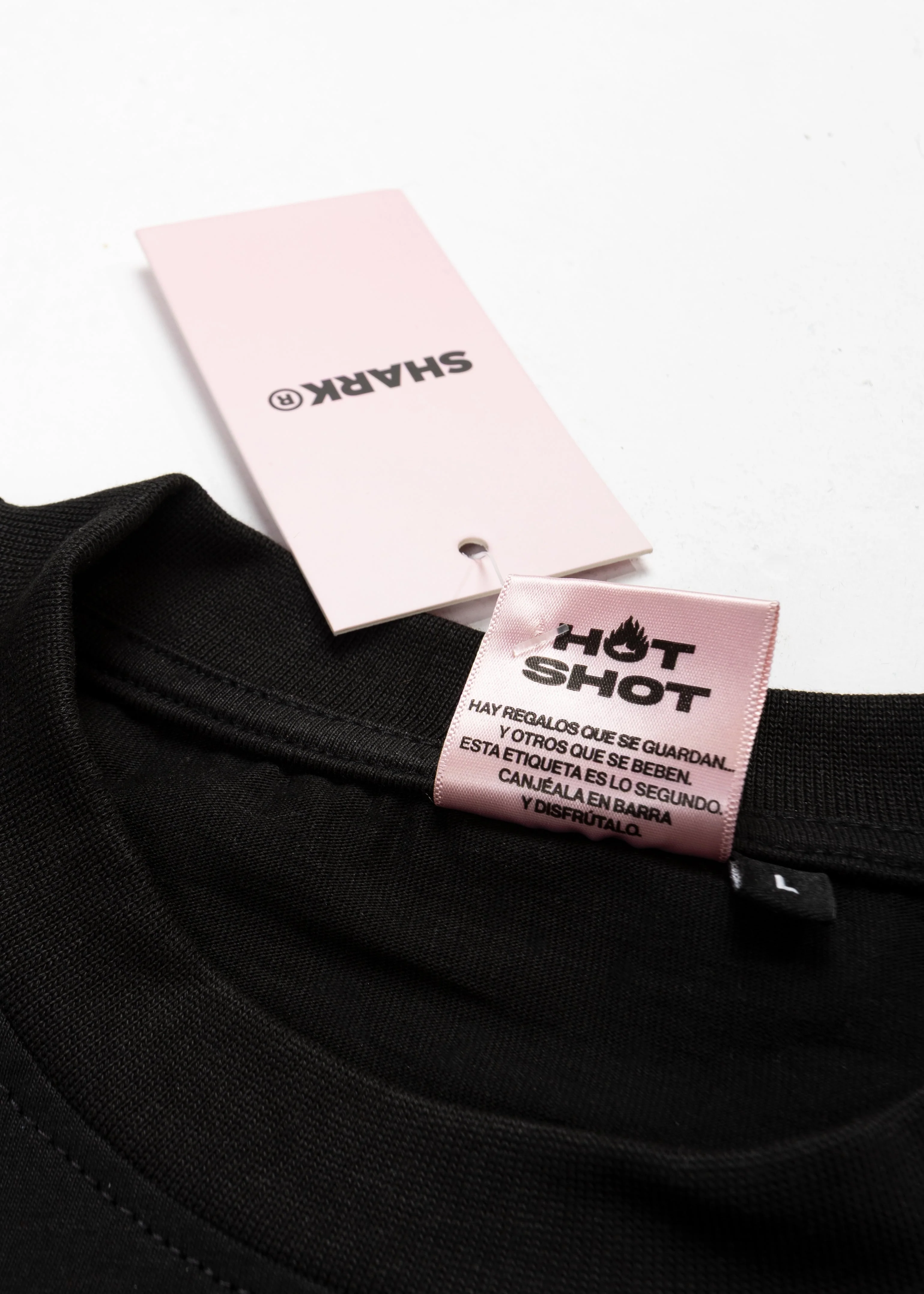 SHARK Liquid Black Tee - Image 3