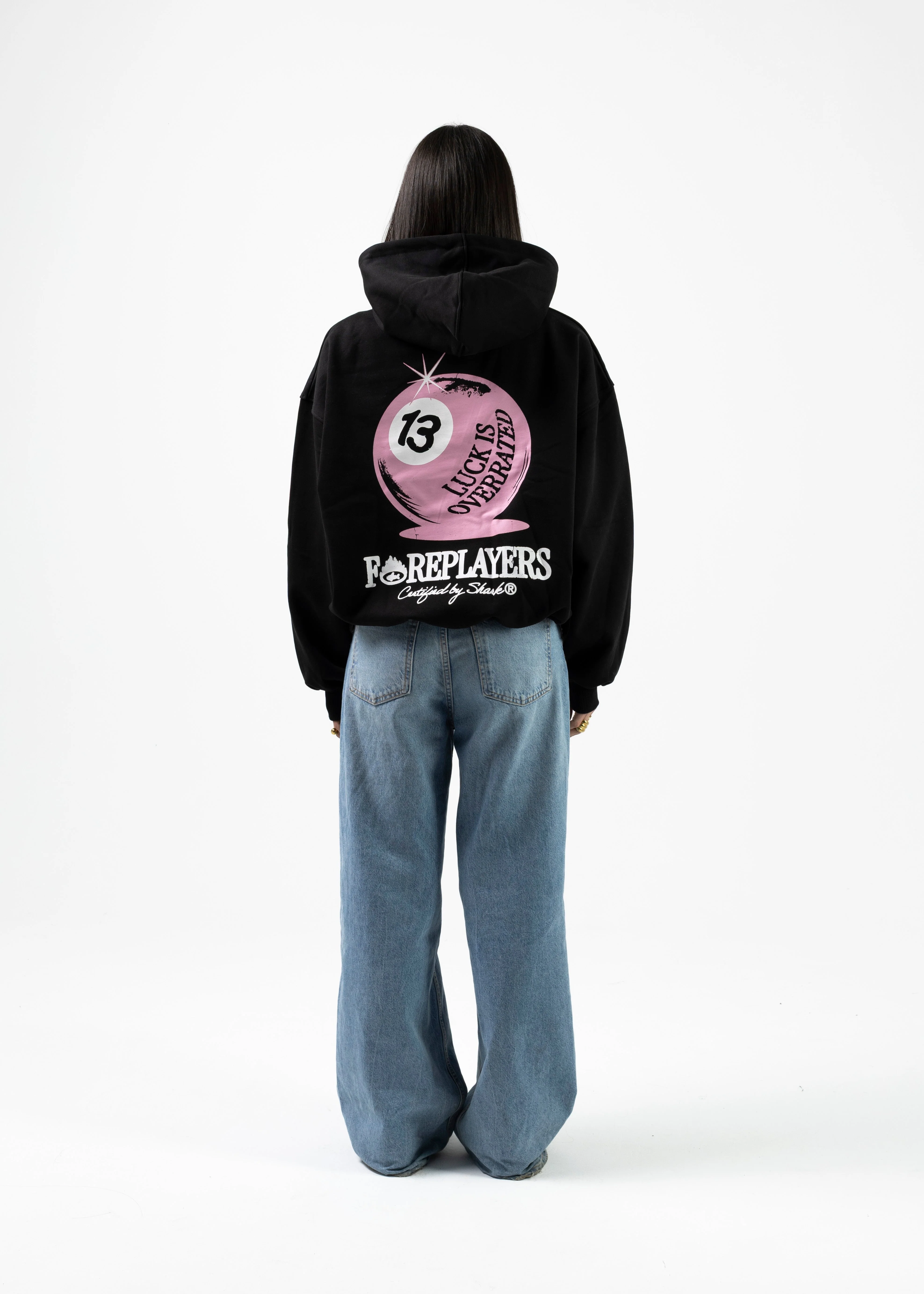 SHARK Luck Is Overrated Hoodie - Image 4