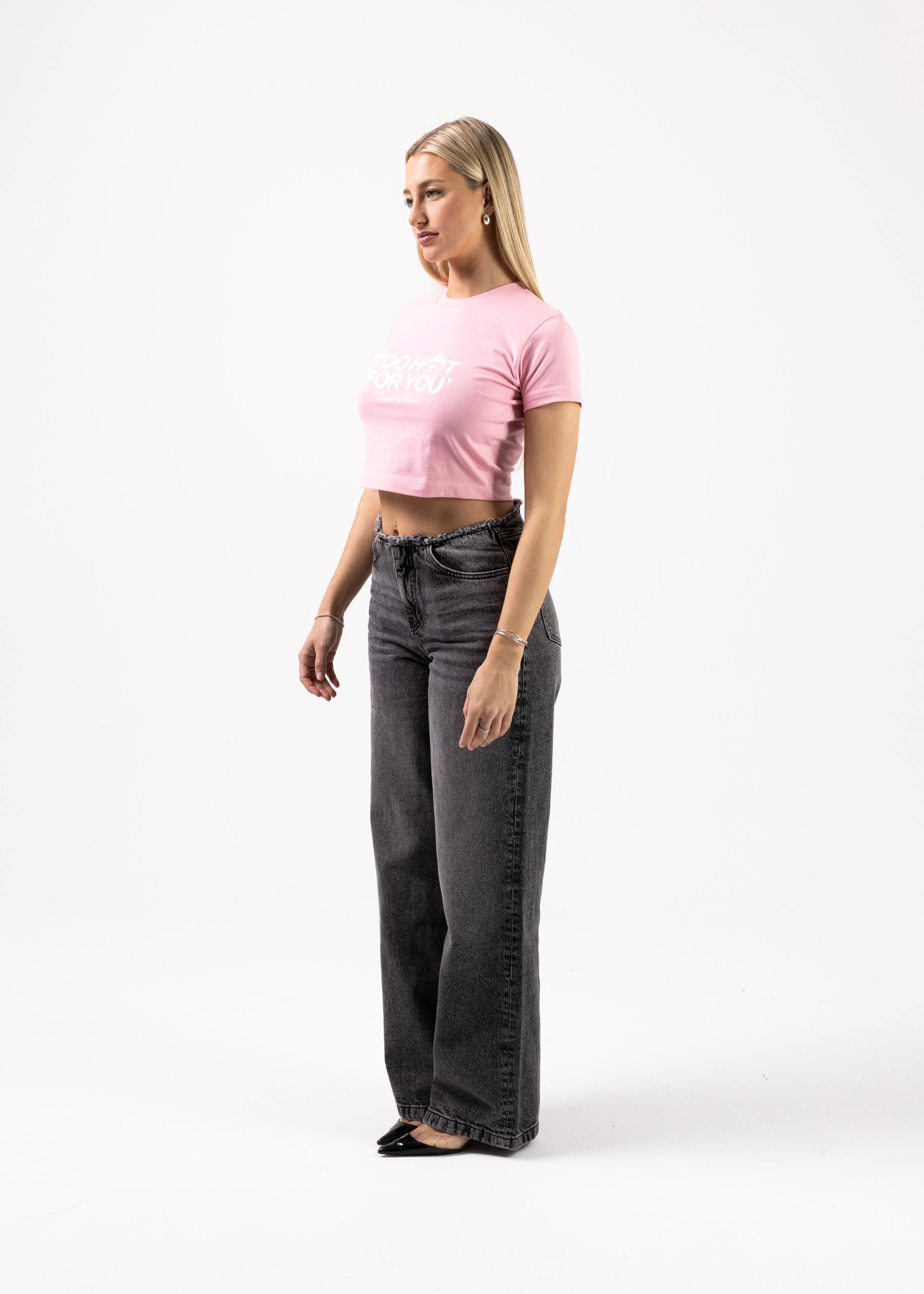 SHARK Too Hot For You Pink Top - Image 5