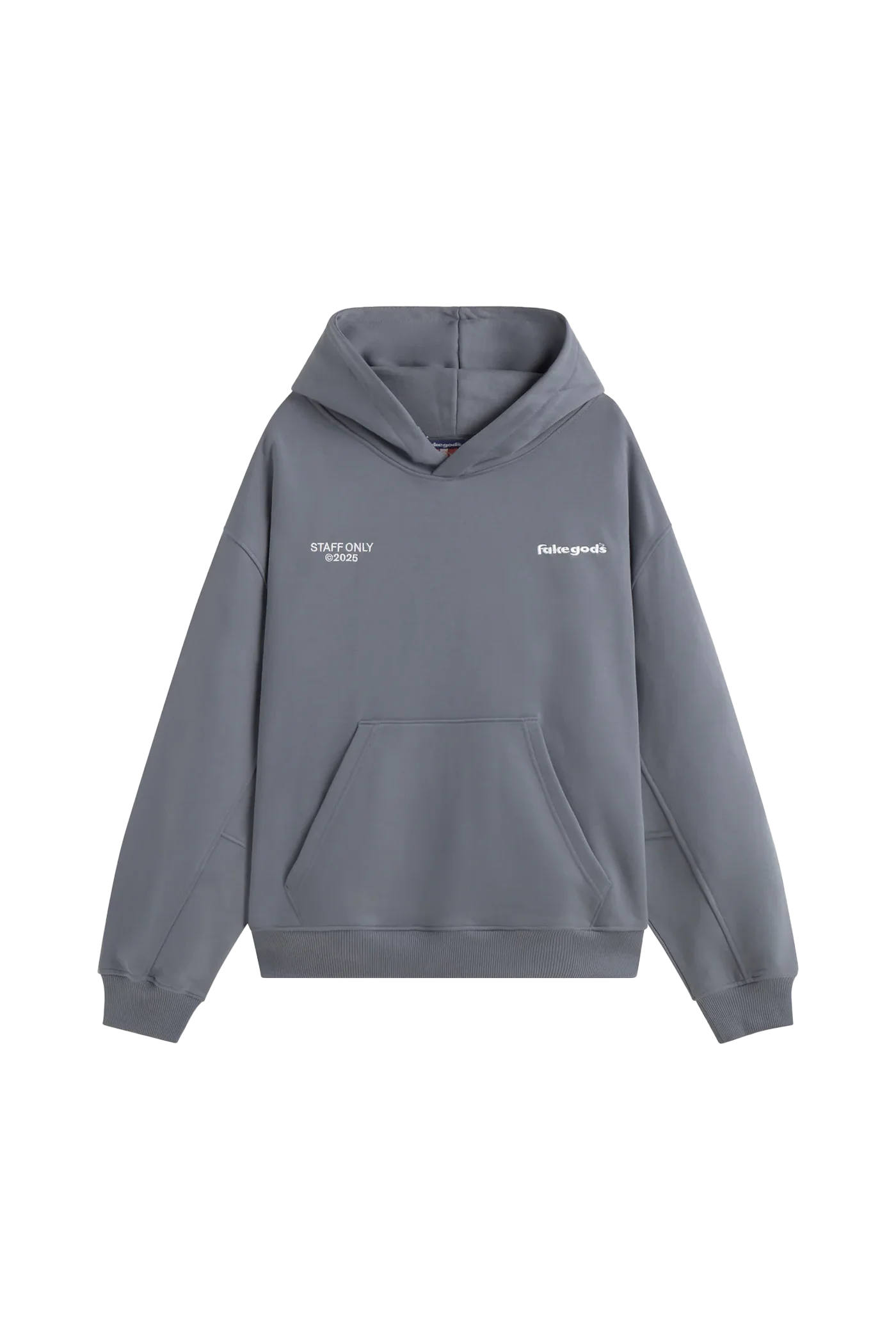 STAFF HOODIE BLUE GREY